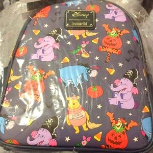 Winnie the Pooh Halloween heffalump loungefly bag